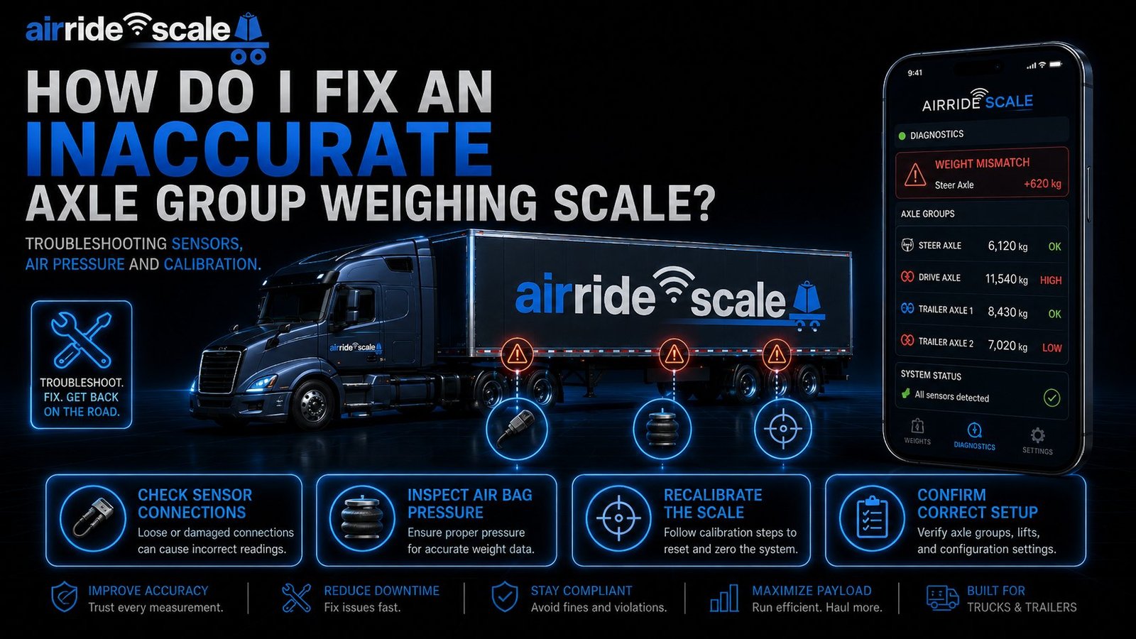 air-ride-scales-fix-inaccurate-axle-group-weighing-scale